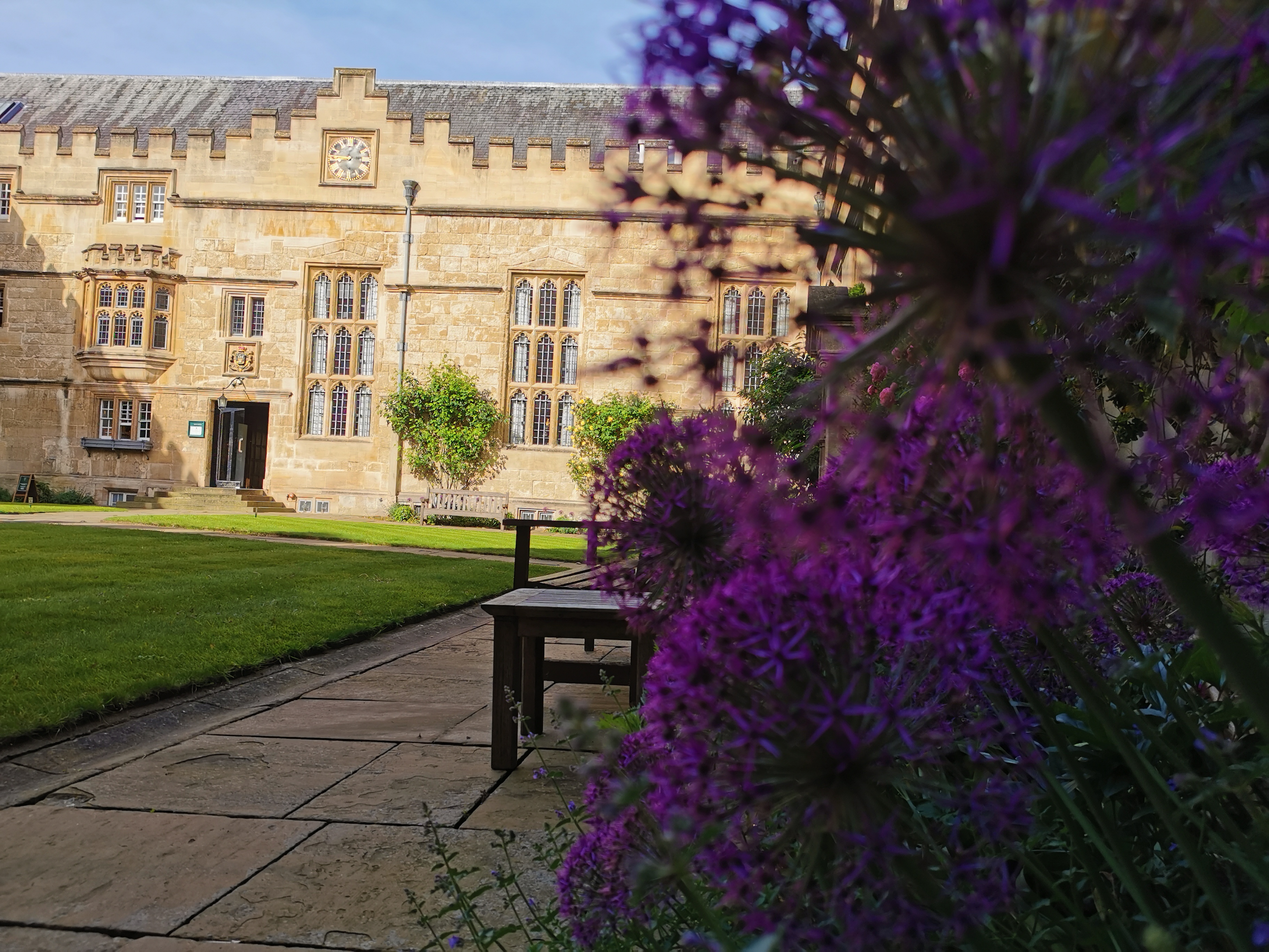 Oxford college quad